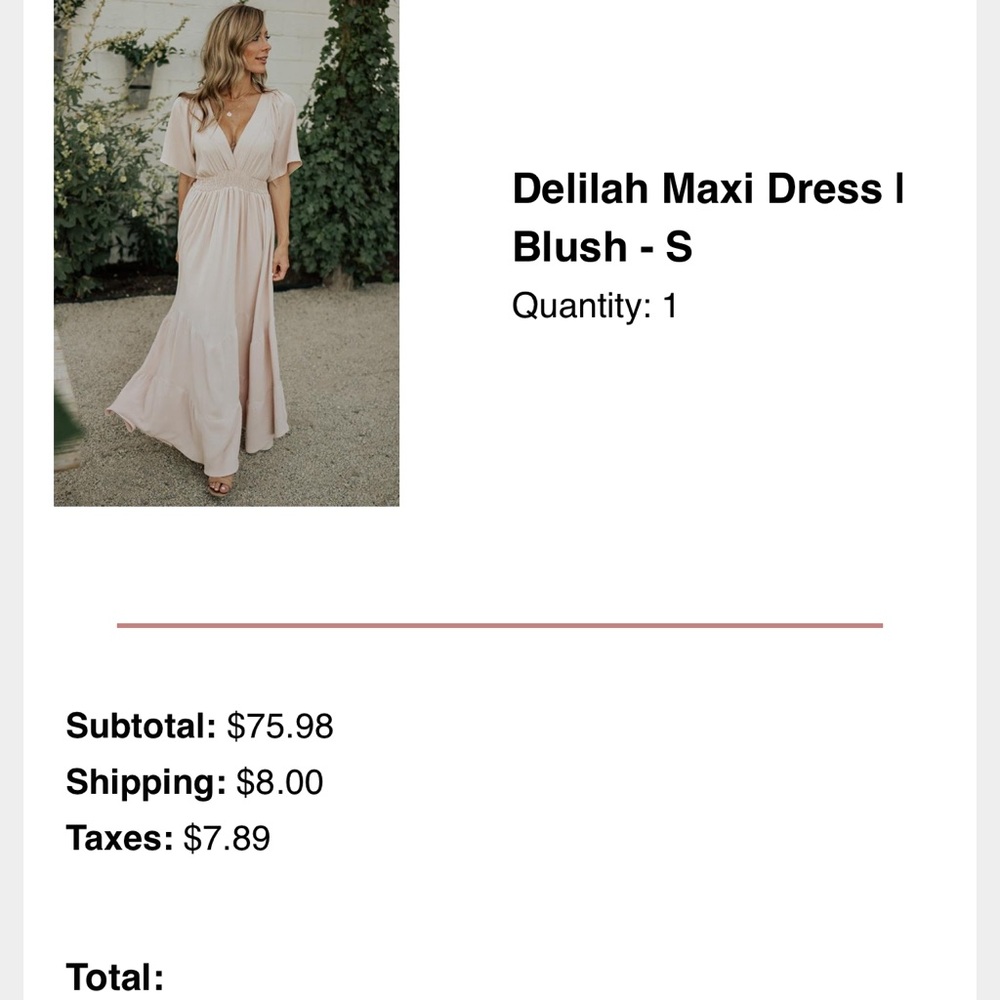Baltic Born Delilah maxi dress